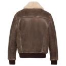 FLIGHT JACKET DOUBLE FACE SHEEPSKIN.