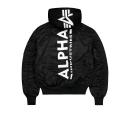 CHAQUETA MA-1 BOMBER CON CAPUCHA DESMONTABLE.