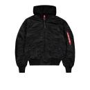 CHAQUETA MA-1 BOMBER CON CAPUCHA DESMONTABLE.