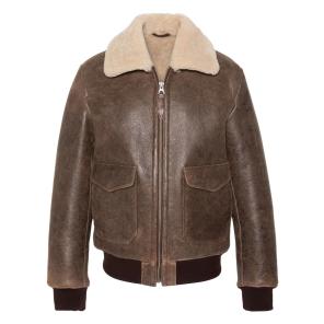 FLIGHT JACKET DOUBLE FACE SHEEPSKIN.