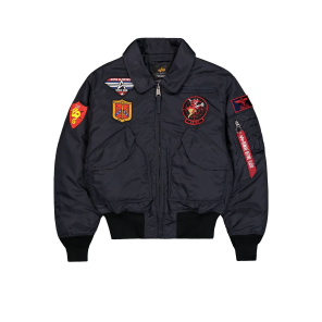 CAZADORA CWU-45/P PARCHES ALPHA INDUSTRIES