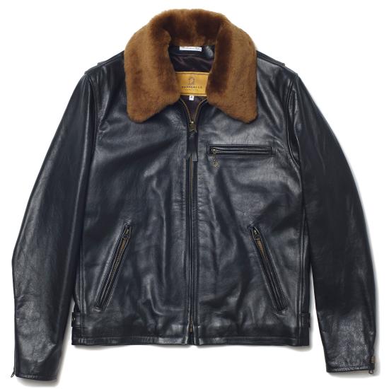 Chaqueta con cuello de piel de oveja desmontable SHANGRI-LA HERITAGE