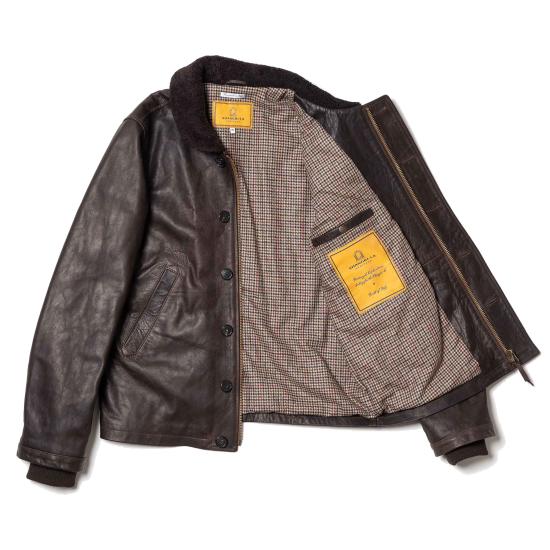 DECK N-1 CHAQUETA DE CUERO SHANGRI-LA HERITAGE